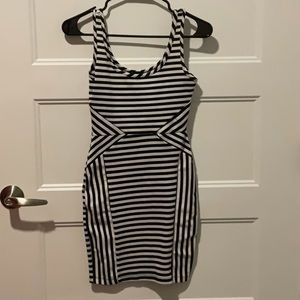 Stripe Bodycon Dress